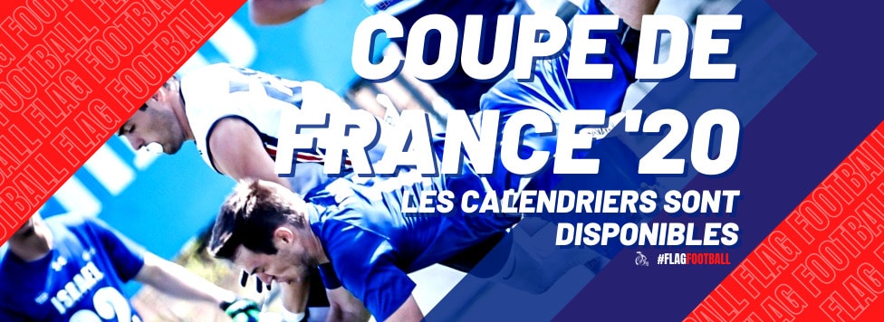 Les calendriers de la coupe de France 2020 de Flag sont disponibles