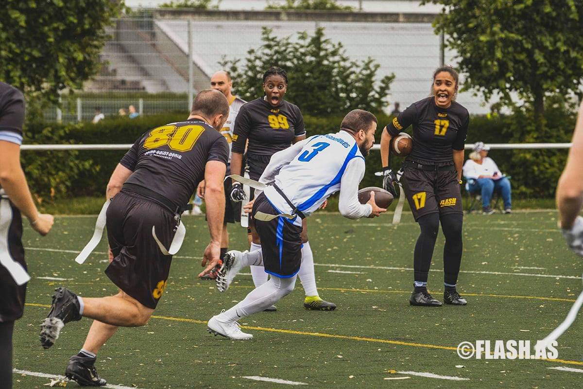 INSCRIPTION POUR LA COUPE DE FRANCE DE FLAG FOOTBALL. DEADLINE LE 20 SEPTEMBRE 2020.