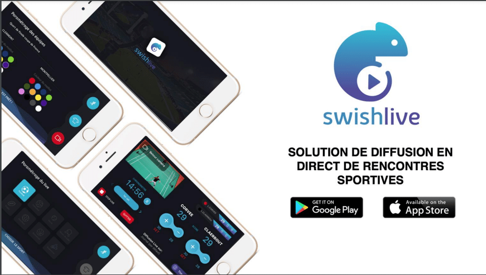 PARTENAIRES : LE STREAMING EN MULTI CAMERAS DESORMAIS DISPONIBLE AVEC SWISH LIVE