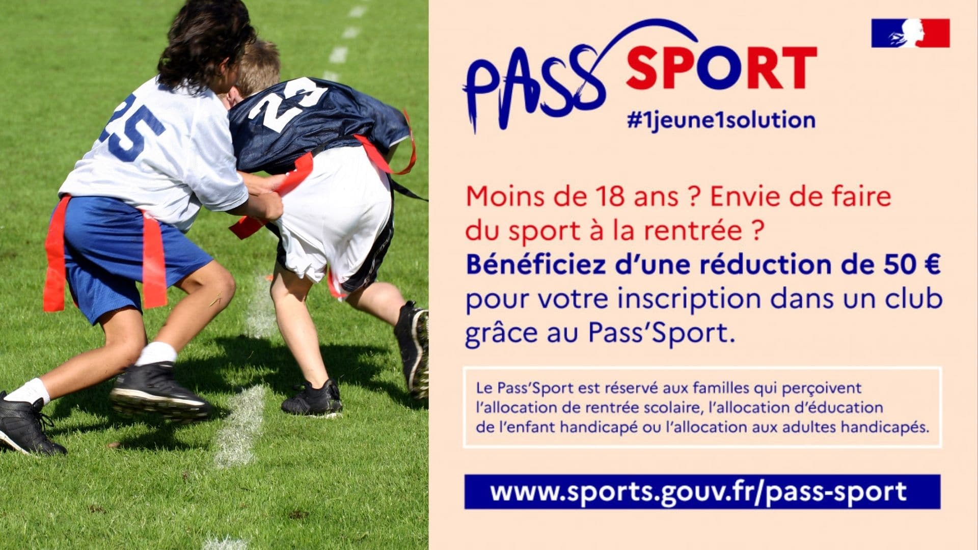 Pass'sport flag jeune