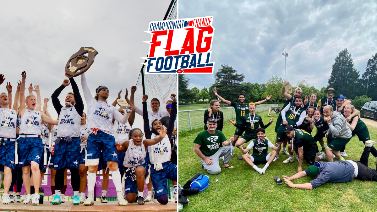 RÉSULTATS DU CHAMPIONNAT DE FRANCE FLAG FOOTBALL D1-D2