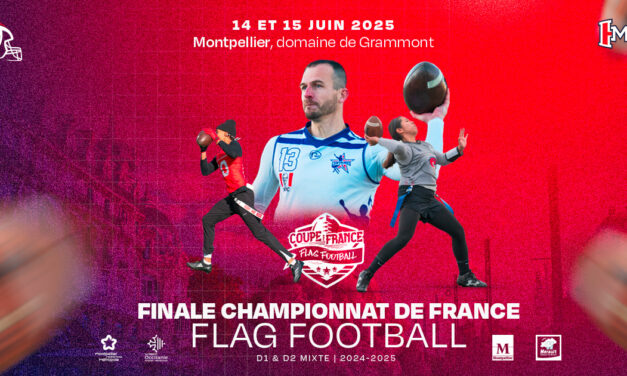 LES ÉQUIPES QUALIFIÉES AU CHAMPIONNAT DE FRANCE DE FLAG FOOTBALL