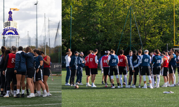 LES ÉQUIPES DE FRANCE À LA POURSUITE DE LA MÉDAILLE À L’IFAF EUROFLAG 2025 À CHOISY-LE-ROI