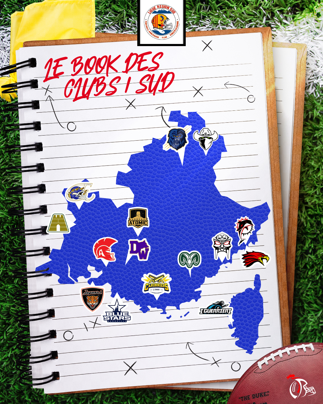 CARTE_FOOT_2526_SUD Catch Flag Football