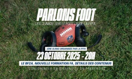 La FFFA Démarre sa Série de Clinics de Formation au Football Américain