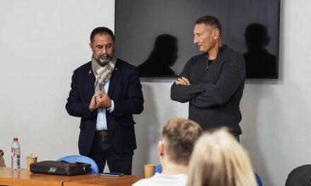 FREDERIC PAQUET EN VISITE A MAUBEUGE POUR RENCONTRER LES CLUBS DES HAUTS-DE-FRANCE  
